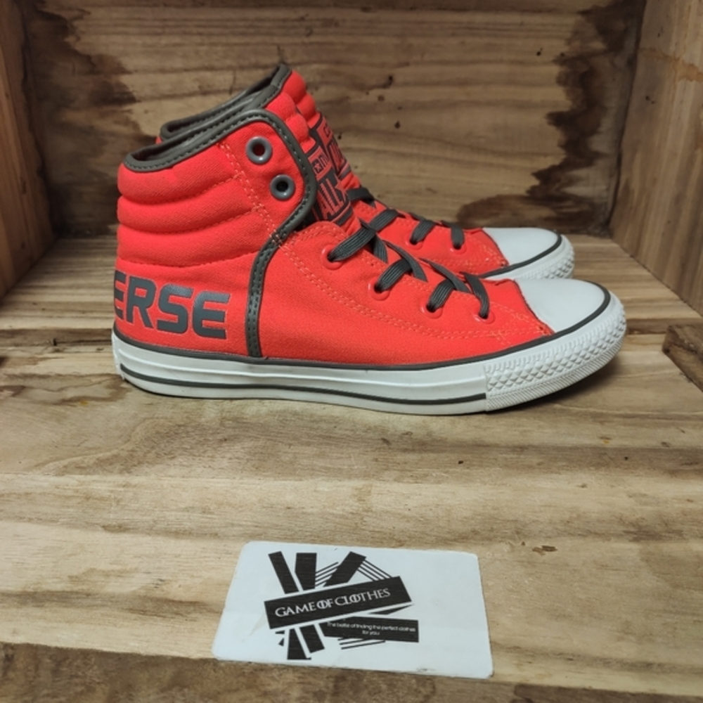 Converse all stars high tops neon sneakers